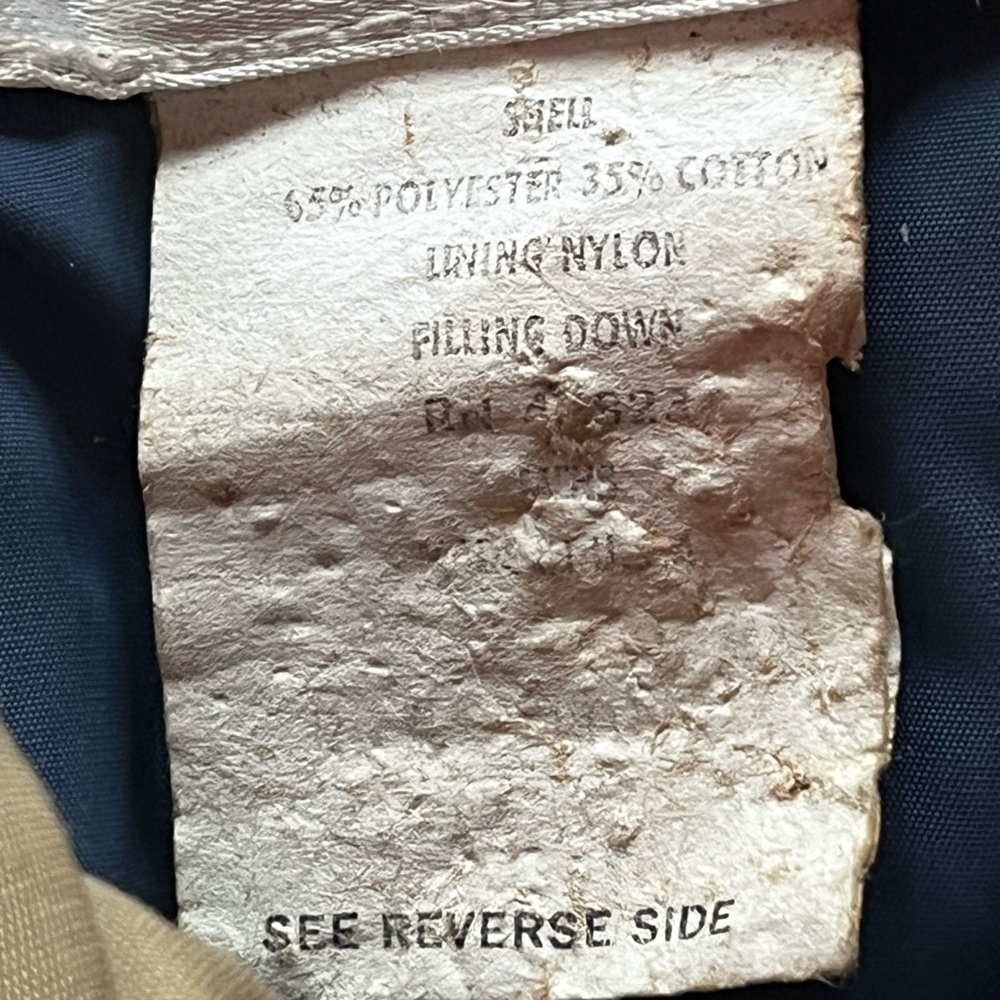 Woolrich Vintage 80's Men's Puffer Down Vest - Picture 11 of 12